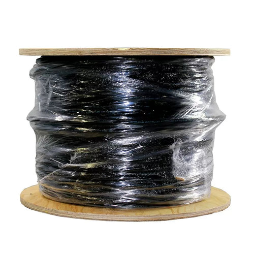 Cerrowire 500 ft. 6/3 Black Stranded CerroMax SLiPWire CU NM-B W/G Wire