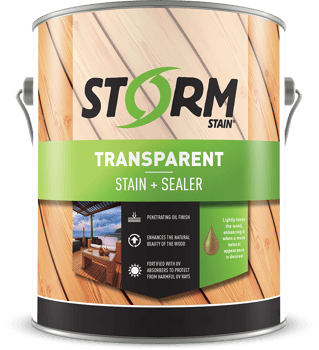 Storm Transparent Stain & Sealer