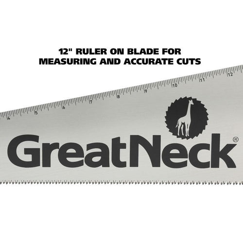 GreatNeck Aggressive Tooth Handsaw w/ Composite Handle