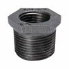 B & K Industries Black Hex Bushing 150# Malleable Iron Threaded Fittings 3 x 1 1/2