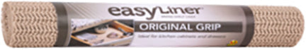 SHELF EASYLINER 12 IN X 5 FT TAUPE GRIP
