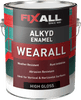 FixAll Wearall Alkyd Enamel High-Gloss White - 1 Gallon