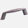 Kasaware 3-3/4 Overall Length Tapered Pull, 8-pack Oil Rubbed Bronze Finish