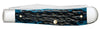 Case Pocket Worn® Peach Seed Jig Mediterranean Blue Bone Trapper