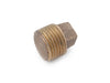 Anderson Metals Bronze Lead Free Solid Square Head Plug