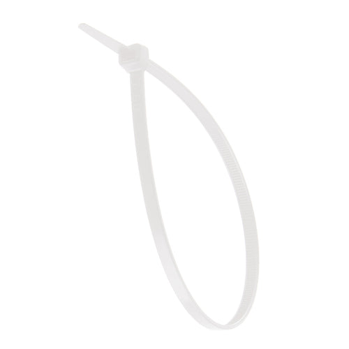 NSI 11”, Natural General Purpose 50lb Cable Ties, 100 Pack