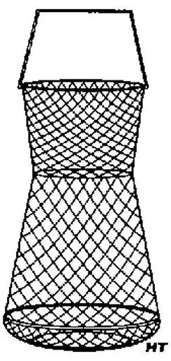 H.T. Enterprises Wire Fish Basket 13