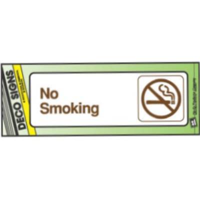 HyKo No Smoking Sign 3 X 9 - Plastic