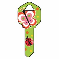 Hy-ko Products Ladybug Blank Key