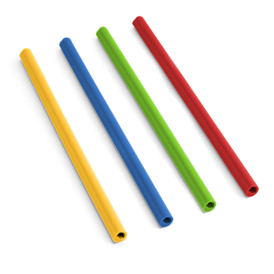 Coghlan's Silicone Straws - 4 Pack