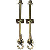 Machine Screw Swing Hook Kit, 2-Pk.