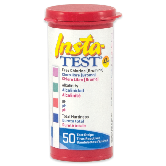 LaMotte 3029-12 Insta-Test 4 Plus, Free Chlorine, Bromine, Alkalinity, pH, Total Hardness