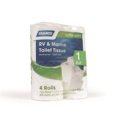 Camco TST 1-Ply RV and Marine Toilet Tissue