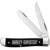 Case Cutlery xx Harley-Davidson Mini Trapper Stainless  Pocket Knife Knives