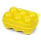 Coghlans Egg Holder Camping & Outdoor Egg Carrier, Yellow