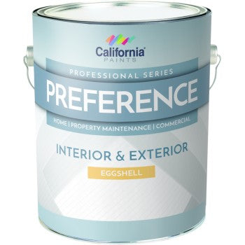 California Products Preference Interior/Exterior Eggshell Pastel Base - 1 Gallon
