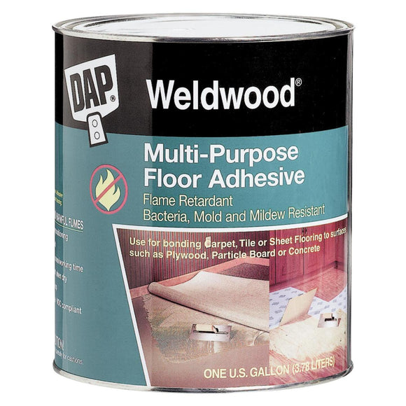 DAP Weldwood Can Multi-Purpose Floor Adhesive, Qt.