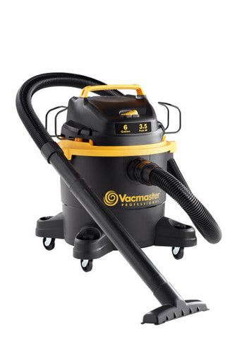 Vacmaster 6-Gallon* 3.5 Peak Hp† Wet/Dry Vacuum