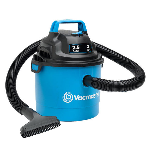 Vacmaster 2.5-Gallon* 2 Peak Hp† Wall Mountable Wet/Dry Vacuum