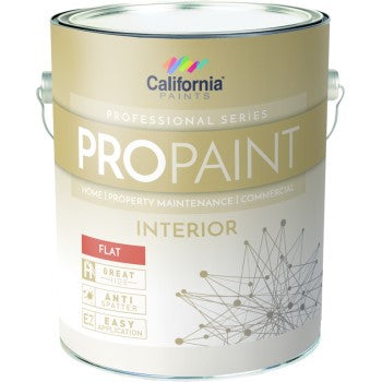 California Products Propaint Interior Paint Flat Super Hide 1 Gallon