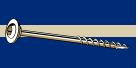 Midwest Fastener SaberDrive Lag Screws Tan 1/4" x 2"