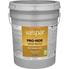 Valspar® Pro-Hide® Gold Ultra Interior Self-Priming Paint Semi-Gloss 5 Gallon Super One Coat White