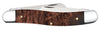 Case Smooth Brown Maple Burl Wood Stockman